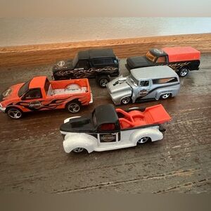 Vintage Harley Davidson 1997-1999 pickup truck SUV cars die cast bundle